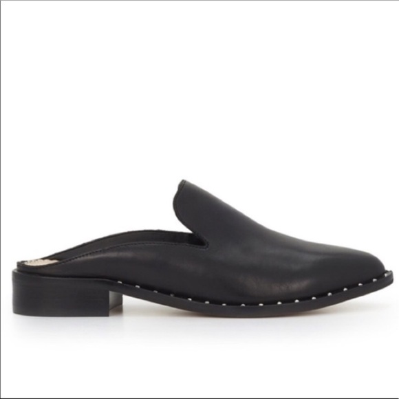 💸SOLD💸Sam Edelman Lewellyn Leather Studded mules - Picture 2 of 6